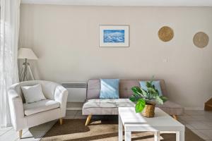 Χώρος καθιστικού στο Nova - Piscine - Climatisé - Proche Aix-en-Provence