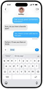 a text message scammer screenshot at Penzión H1 in Humenné