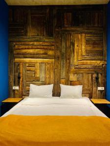 Ένα ή περισσότερα κρεβάτια σε δωμάτιο στο Misty Mountain