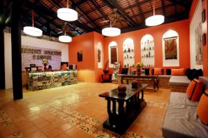 Posezení v ubytování Residence Indochine Suite