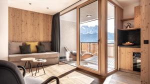 Posezení v ubytování Oberfallerhof Apartment Ummi