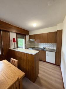 Kuchyň nebo kuchyňský kout v ubytování Appart cozy avec grand balcon