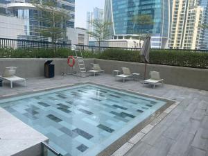 Πισίνα στο ή κοντά στο zada tower