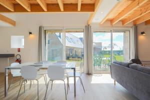 Posezení v ubytování Gite des Hauts Grève - proche mer + 13 fotografií