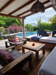 Bazén v ubytování Makiese Resort nebo v jeho okolí