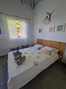 Postel nebo postele na pokoji v ubytování Makiese Resort