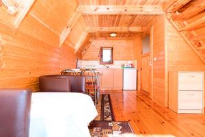 Η κουζίνα ή μικρή κουζίνα στο Ferienhaus Irenka Nr 2 +17 φωτογραφίες