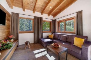 Posezení v ubytování Chalet Resort Innerluferhof