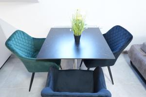 Χώρος καθιστικού στο Wohnung IB - Gemütliches Designer-Apartment