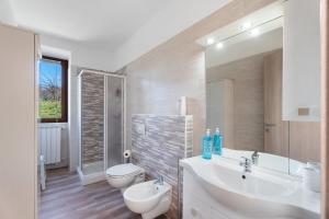 Koupelna v ubytování Casa Vacanza da Zia Piera + 45 fotografií