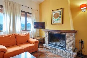 Posezení v ubytování La Aldeilla