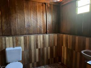 Koupelna v ubytování Novo Airão - Espaço Pallafita