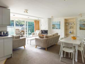 Köök või kööginurk majutusasutuses Middle Deck