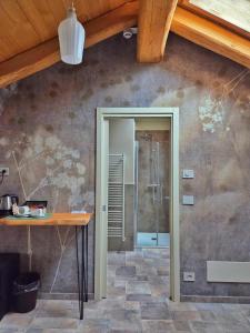 Ένα μπάνιο στο Bed and Breakfast Cascina Morelli 1862