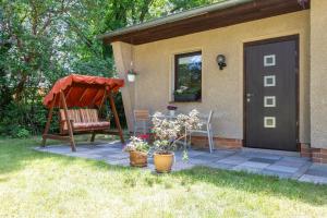 Zahrada ubytování Ferienhaus Krohse