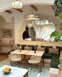 Posezení v ubytování Riad El Badun