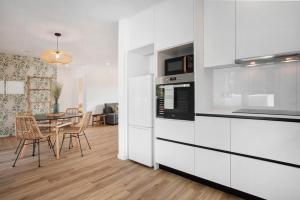 Køkken eller tekøkken på Casa da Vinha