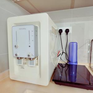 ジョホールバルにあるCountry Garden Danga Bay By Minshukuの白い箱に入った任天堂Wiiコントローラー