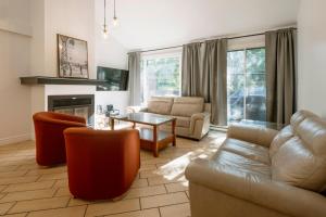 Posezení v ubytování Unité 5 - 4 chambres - 8 personnes