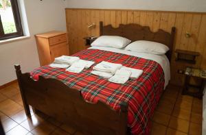 Postel nebo postele na pokoji v ubytování CASA VACANZA LE TERRAZZE Holiday home and spa