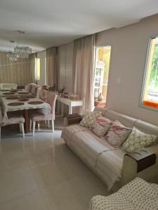 Posezení v ubytování SeAprochegue