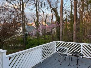 En balkon eller terrasse på Copeland Get-a-Way