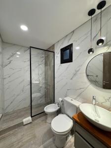 Phòng tắm tại Harmony - 2 ambientes a 150m del mar - valeria del mar +15 ảnh