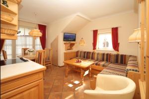 Χώρος καθιστικού στο Zua Häusl