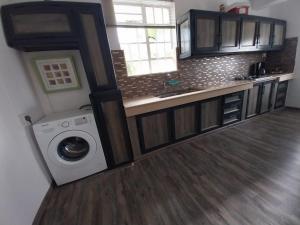 Kuchyň nebo kuchyňský kout v ubytování Appartment Camellia