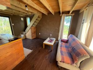 Posezení v ubytování Cabaña nueva