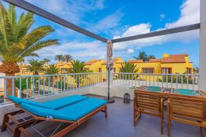 En balkon eller terrasse på Casa Camilla Alisios Playa