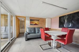 Posezení v ubytování Ferienhaus 34