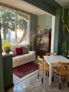 Posezení v ubytování Hotel De La Ville