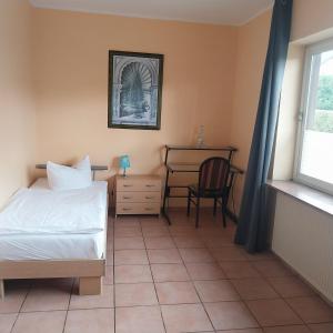 Postel nebo postele na pokoji v ubytování Landhaus im kühlen Grunde Garni + 27 fotografií