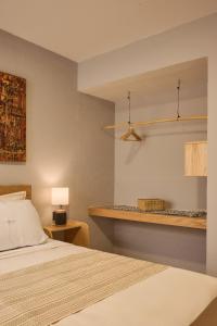 Ένα ή περισσότερα κρεβάτια σε δωμάτιο στο Azulenco