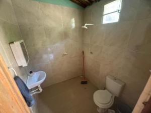 Koupelna v ubytování Novo Airão - Espaço Pallafita