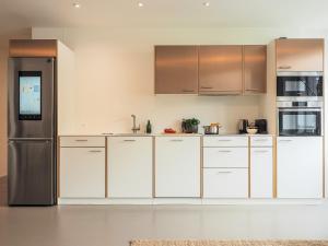 Η κουζίνα ή μικρή κουζίνα στο Stilvoll & zentral in St Gallen -WYBA Living Rio