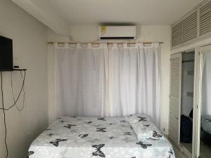 Postel nebo postele na pokoji v ubytování Alojamiento Arte y Salud