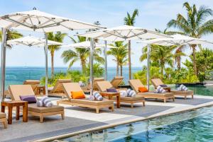 Bazén v ubytování Hotel Mousai Cancun Adults Only nebo v jeho okolí