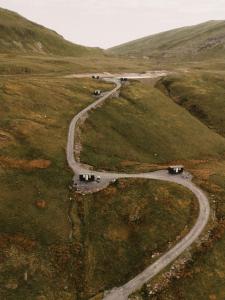 Příroda nedaleko luxury tent