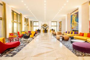 Posezení v ubytování Hotel Mousai Cancun Adults Only + 15 fotografií