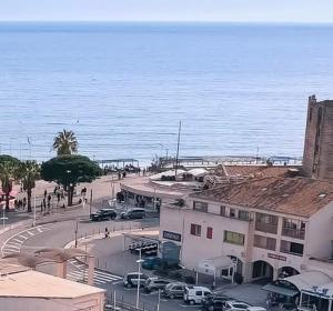 En generel havudsigt eller havudsigten taget fra lejligheden