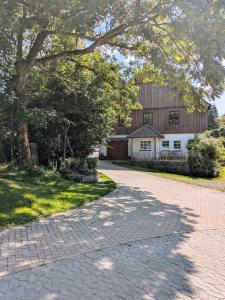 Сад в Ferienwohnungen Belkenscheid