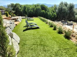 Zahrada ubytování les JARDINS de PRATAVONE