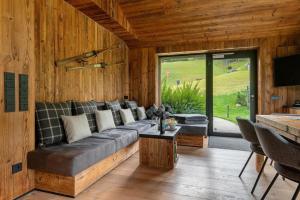 Χώρος καθιστικού στο Chalet L Piz Dolomites
