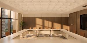 TV a/nebo společenská místnost v ubytování Atwell Suites Hefei City Center by IHG