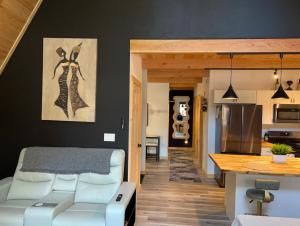 Kuchyň nebo kuchyňský kout v ubytování Baby Chocorua