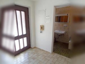 Koupelna v ubytování Appartementhaus Fischer