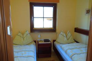 Postel nebo postele na pokoji v ubytování Apartment Bergblick