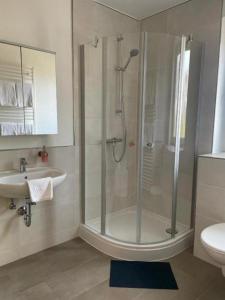 Koupelna v ubytování Ferienwohnung-Sylt